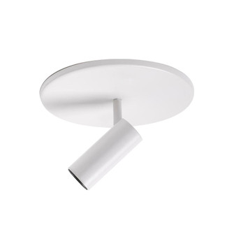 Downey 1-in White Dimmable LED Semi Flush Mount (461|SF15001-WH)