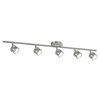 Lyra 36-in Brushed Nickel 5 Head Dimmable LED Track Lights (461|TR10036-BN)