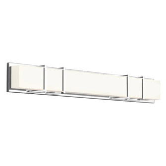 Alberni 38-in Chrome Damp-Rated Dimmable LED Vanity Light (461|VL61638-CH)
