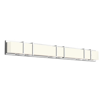 Alberni 50-in Chrome Damp-Rated Dimmable LED Vanity Light (461|VL61650-CH)