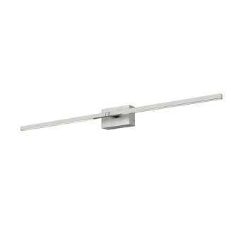 Pandora 36-in Brushed Nickel Dimmable LED Wall Sconce (461|WS25336-BN)