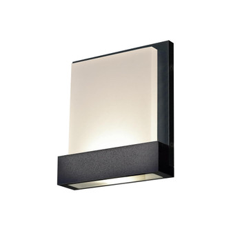 Guide 7-in Black LED Wall Sconce (461|WS33407-BK)