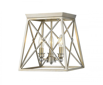 3 Light Flush Mount (276|447F11-AS)