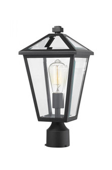 1 Light Outdoor Post Mount Fixture (276|579PHMR-BK)