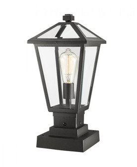 1 Light Outdoor Pier Mounted Fixture (276|579PHMS-SQPM-BK)