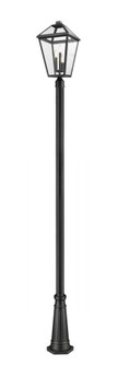 3 Light Outdoor Post Mounted Fixture (276|579PHXLR-519P-BK)