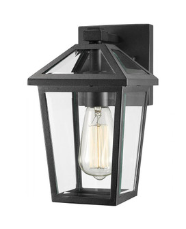 1 Light Outdoor Wall Light (276|579S-BK)