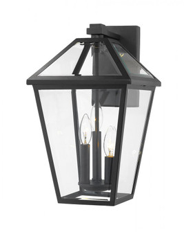 3 Light Outdoor Wall Light (276|579XL-BK)