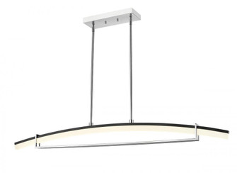 1 Light Linear Chandelier (276|620-56-CH-LED)