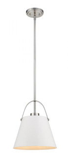 1 Light Pendant (276|726P-MW+BN)