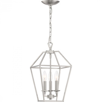 Aviary 3-Light Brushed Nickel Mini Pendant Light (26|AVY5203BN)