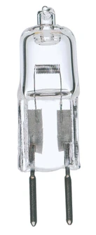 50 Watt; Halogen; T4; Clear; 2000 Average rated hours; 900 Lumens; Bi Pin GY6.35 base; 24 Volt (27|S1987)