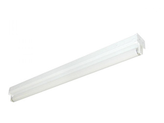 Lighting by AFX ST132R8 Standard 48-Inch 1-32 T8 Light Strip, White Enamel Steel Chassis (1|ST132R8)
