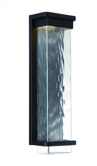 VITRINE 21IN INDOOR/OUTDOOR SCONCE 3000K (3612|WS-W32521-BK)