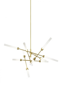 Linger 12-Light Abstract Chandelier (7355|700LNG12ANB-LED930)