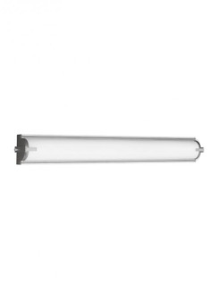 Braunfels transitional 3-light indoor dimmable bath vanity wall sconce in satin aluminum finish with (38|4635793S-04)