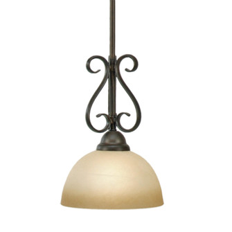 Wry Lighting Riverton 1-light Pendant in Peppercorn (36|1567-M1L PC)
