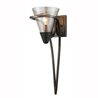 Wry Lighting Olympia 1-light Wall Sconce in Burnt Sienna (36|1648-1W BUS)