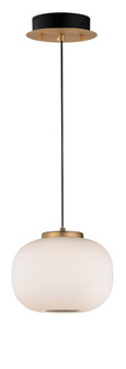Soji-Single Pendant (94|E25065-92BKGLD)