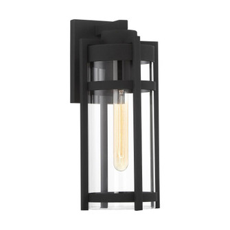 Tofino - 1 Light Medium Wall Lantern - Clear Glass - Textured Black Finish (81|60/6572)