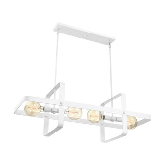 Prana - 4 Light Island Pendant - White Finish (81|60/6725)
