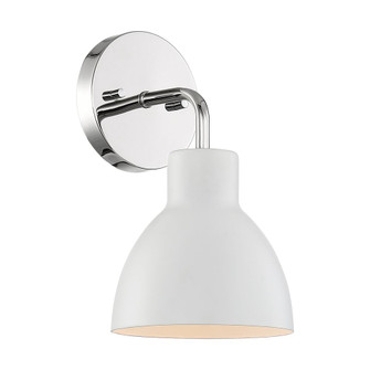 Sloan - 1 Light Vanity- Polished Nickel and Matte White Finish (81|60/6781)