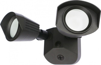 LED Security Light - Dual Head - Bronze Finish - 4000K - 120-277V (81|65/218)