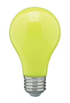 8 Watt A19 LED; Ceramic Yellow; Medium base; 360 deg. Beam Angle; 120 Volt (27|S14987)