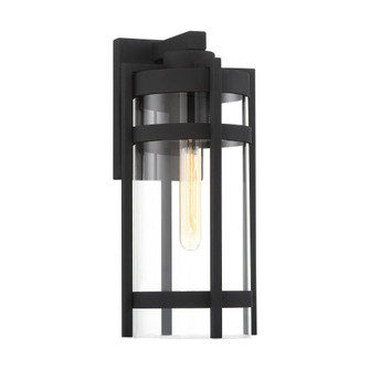 Tofino - 1 Light Large Wall Lantern - Clear Glass - Textured Black Finish (81|60/6573)