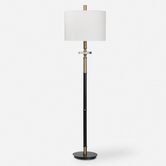 Uttermost Maud Aged Black Floor Lamp (85|28196-1)