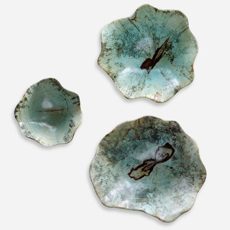 Uttermost Teo Wood Wall Art Set/3 (85|04178)