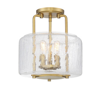 Avalon 3-Light Ceiling Light in Warm Brass (128|6-7790-3-322)