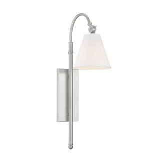 Rutland 1-Light Adjustable Wall Sconce in Satin Nickel (128|9-1201-1-SN)