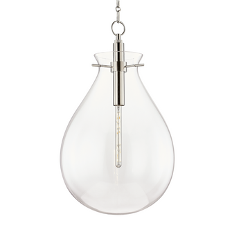 1 LIGHT LARGE PENDANT (57|BKO103-PN)