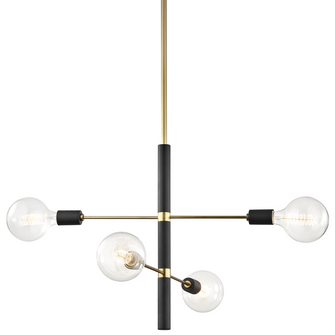 Astrid Chandelier (6939|H178804-AGB/BK)