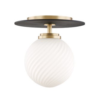 Ellis Semi Flush (6939|H200501S-AGB/BK)