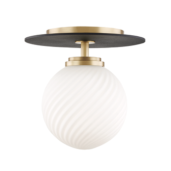 Ellis Semi Flush (6939|H200501S-AGB/BK)