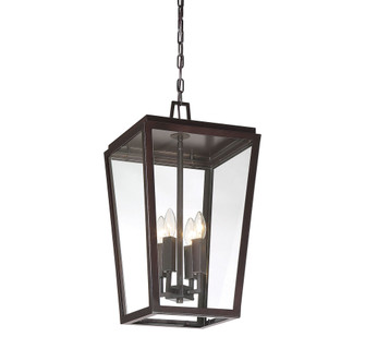 Milton 4-Light Outdoor Hanging Lantern in English Bronze (128|5-549-13)