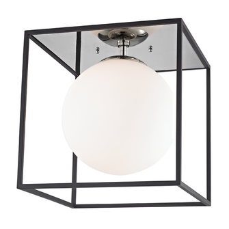 Aira Flush Mount (6939|H141501L-PN/BK)