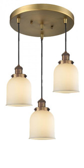 Small Bell 3 Light Multi-Pendant (3442|211/3-BB-G51)