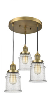 Canton 3 Light Multi-Pendant (3442|211/3-BB-G184)