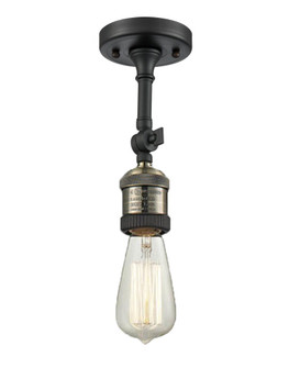 Bare Bulb 1 Light Semi-Flush Mount (3442|200NH-F-BAB)