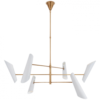 Franca Large Pivoting Chandelier (279|ARN 5411HAB-WHT)