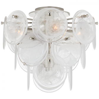 Loire Medium Tiered Flush Mount (279|ARN 4450PN-WSG)