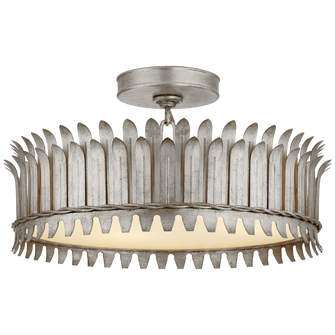 Leslie 16'' Semi-Flush (279|SK 4206BSL)