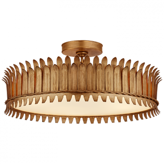 Leslie 21'' Semi-Flush (279|SK 4207GI)