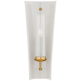 Downey Medium Reflector Sconce (279|CHD 2606WHT)