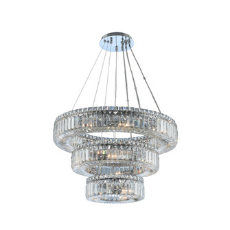 Rondelle (12 + 18 + 26) Inch 3 Tier Pendant (1252|11772-010-FR001)