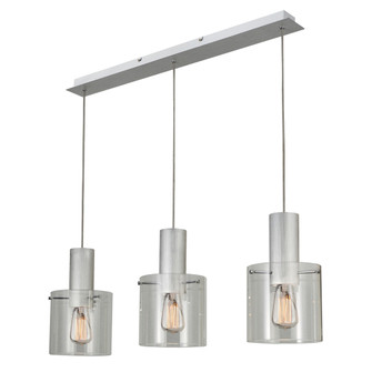 Henley 3 Light Island Light (Brushed Aluminum) (12|AC11522CL)