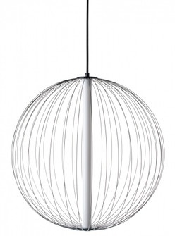 Delano 1 Light Pendant (4450|HF8210-BK)